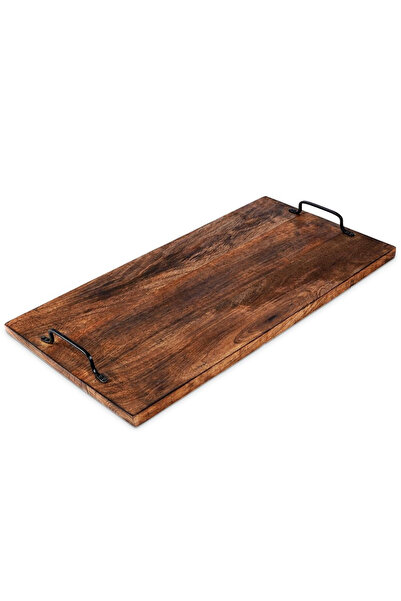 Vilde Tavă de servire din lemn cu mânere 56x29.6 cm