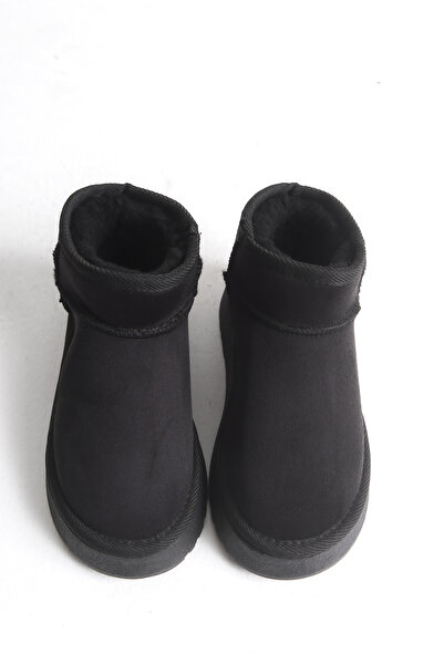 Moda Lime Χειμερινές μπότες με ψηλή σόλα, ζεστές και εύκολες στη χρήση, κοντές μπότες για κορίτσια με εξαιρετικά γούνινο εσωτερικό