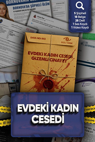 Gizli Tanık Dedektiflik Oyunu, Seri Katil Davası, Suçluyu Bulma, Dedektif Oyu...