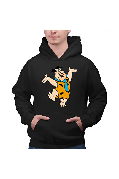 OEM Ανδρική Μπλούζα Φούτερ Flintstone Family Fred Stone Age