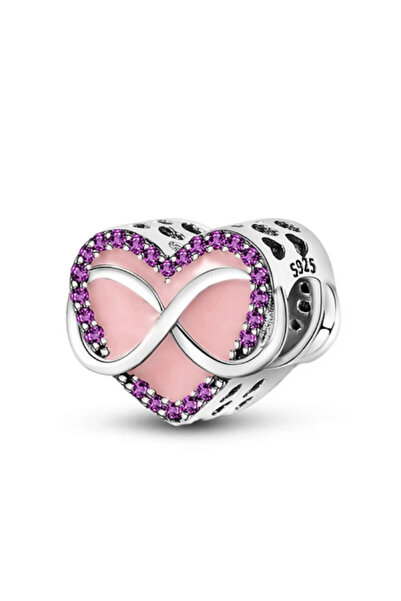 Bijuterii Nadiela Talisman Argint 925, Charm pentru bratari – Infinit Heart
