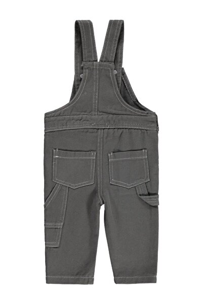 Civil Baby Arlo Overalls 6-18 Months Slopet - Gray 6-9 Months