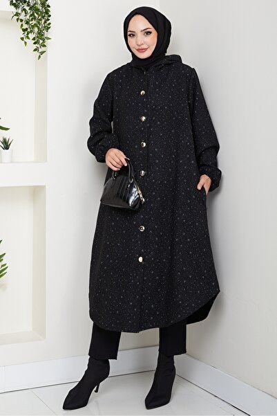 Bestenur Buttoned Cap 1631 - Black