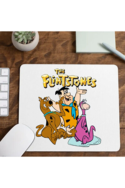 OEM Mousepad The Flintstone Family Scooby Doo Dino Cat