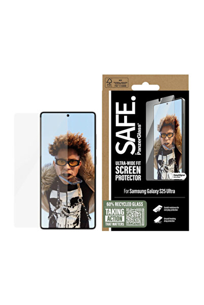 dalip Protector de ecran SAFE de la PanzerGlass® pentru Samsung Galaxy S25 Ul...