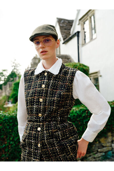 LC Waikiki Gömlek Yaka Kadın Tüvit Yelek