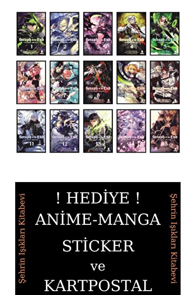 Kurukafa Yayınevi Seraph of the End 1-2-3-4-5-6-7-8-9-10-11-12-13-14-15 Manga...