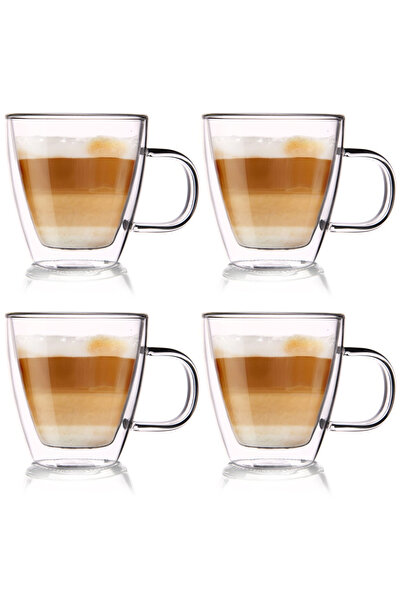 Other Szklanka termiczna z podwójną ścianką 180 ml 4 szt.