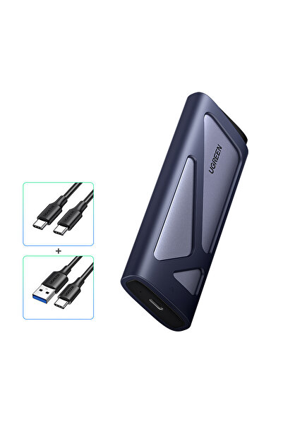 Other Obudowa na dysk M.2 NVMe/SATA SSD - srebrna