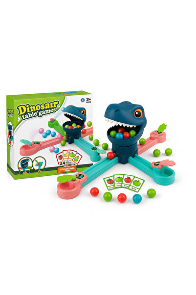 TSUMAB Dinosaur Table Game – Interactive Educational Ball Launch Game for Kids