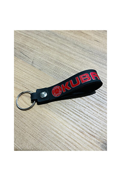 İŞCAN MOTOR KUBA BASKILI SİLİKON ANAHTARLIK SİYAH