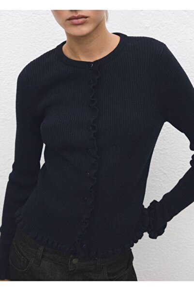 MANGO Woman Kenarları fistolu hırka