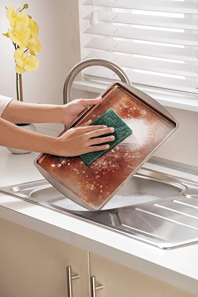 Generic Multi-use Cleaning Sponge – Effective at Removing Grease and Dirt, 10 Pieces