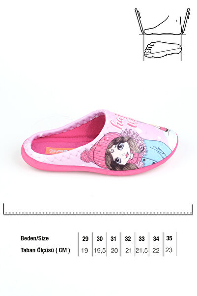GEZER Winter Girl's Home Slippers
