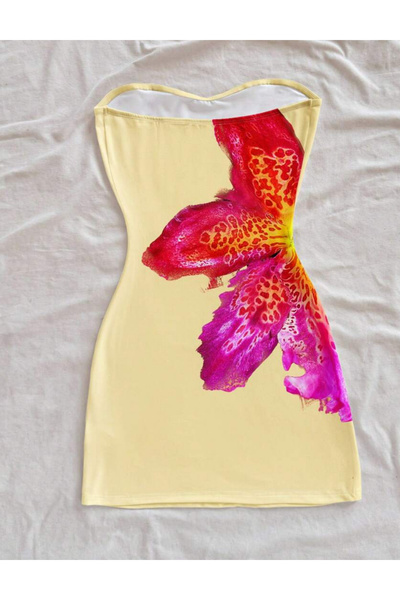 Sheya Shein mini dress, mix colors