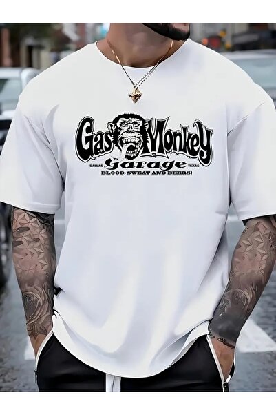 4desire.ro Tricou barbati MONKEY Ink, Classic Regular Fit, Bumbac 100%, Vegan...