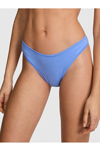 Victoria's Secret Cotton Deep Leg Cut Thong