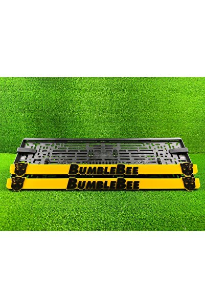 Pi Dekorasyon Transformers Bumblebee Sarı 3d Kabrtmalı Pleksi Araba Plakalığı...