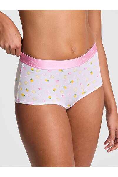 Victoria's Secret Chiloți din bumbac cu logo