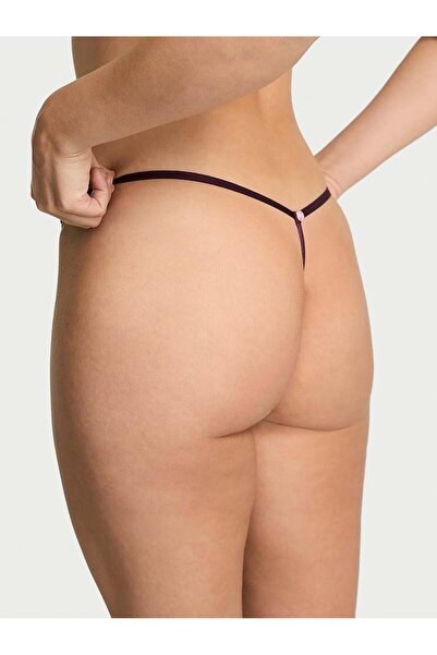 Victoria's Secret Δαντελένιο ρυθμιζόμενο εσώρουχο V-string
