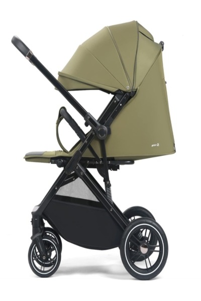 L-Sun Children's stroller, sports with sleeping position, folding trolley, footmuff and bag