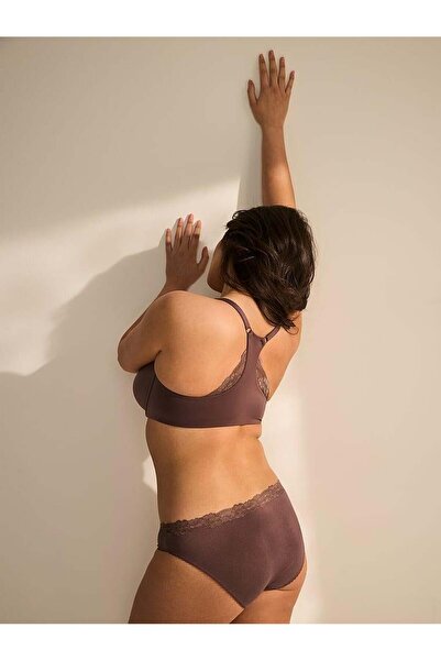 Victoria's Secret Stretchy Cotton Lace Bikini Panties