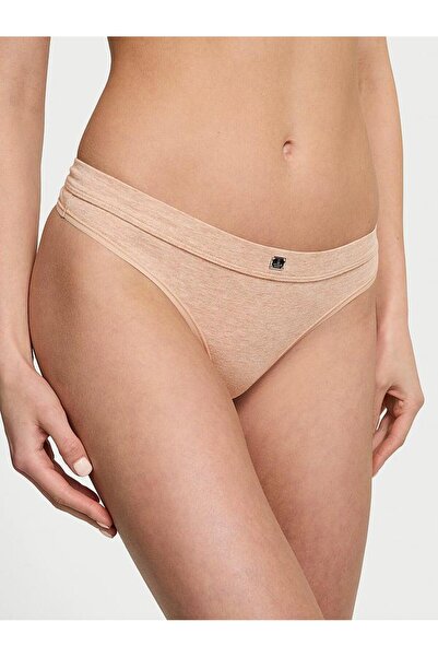Victoria's Secret Logo Cotton Thong