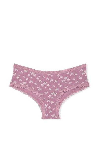 Victoria's Secret Cotton Cheeky Panties with Lace Waist