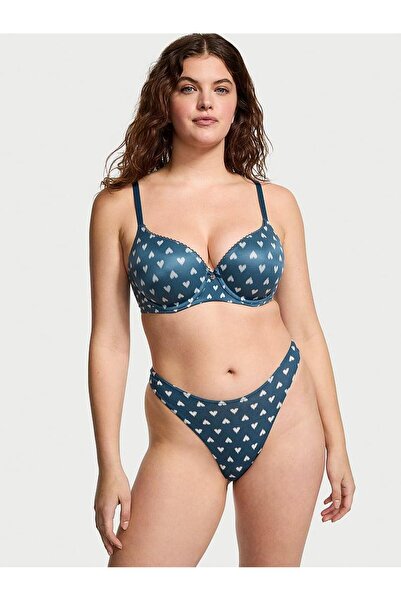 Victoria's Secret Stretchy Cotton Deep Leg Cut Scoop Thong