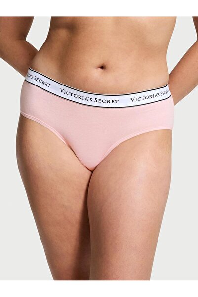 Victoria's Secret Cotton Hiphugger Panties with Logo