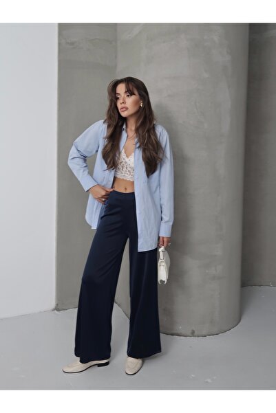 Paw Garage Жіночі блискучі штани Evo Palazzo