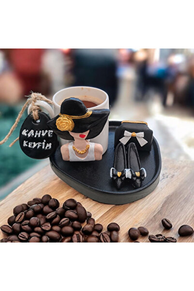 RivelCandle “Zarafetin Coffee Mood – Stone Powder Cup Set for Black Love” (1 ...