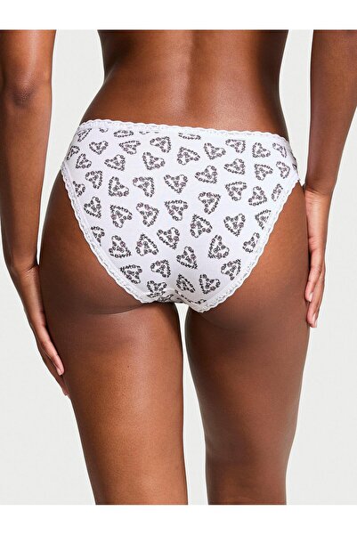 Victoria's Secret Lace Cotton Bikini Panties