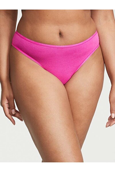 Victoria's Secret Logo Cotton Thong