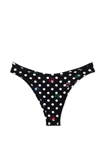 Victoria's Secret Cotton Deep Leg Cut Thong