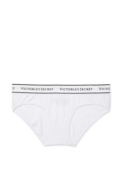 Victoria's Secret Cotton Hiphugger Panties with Logo