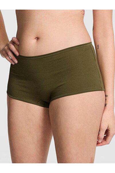 Victoria's Secret Cotton Boyshort Panties with Logo