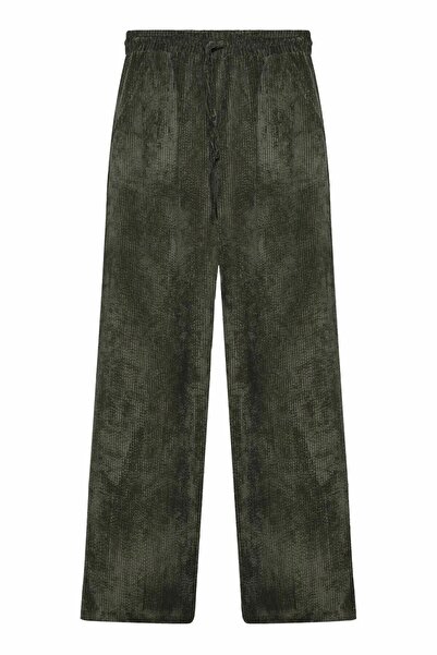 Quzu Kadın Kanvas Pantolon 71211 Haki