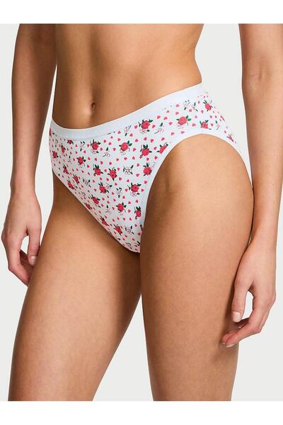 Victoria's Secret Flexible Cotton Deep Leg Cut Brief Panties