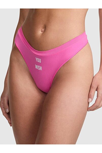 Victoria's Secret Seamless Deep Leg Cut Thong