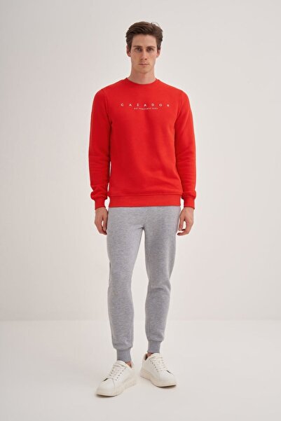 Cazador Men's Sweat 52350 Red