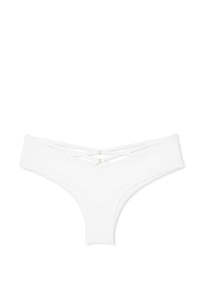 Victoria's Secret Deep Leg Cut Cheeky Panties with Back Strap