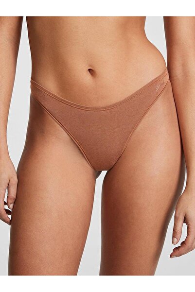 Victoria's Secret Cotton Deep Leg Cut Thong