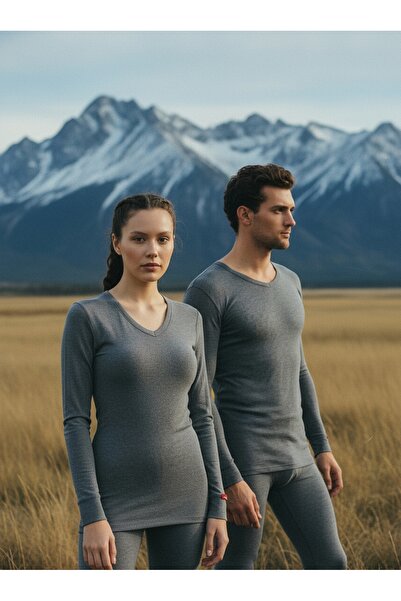 Blackspade Unisex Termalno majica nivoa 2 siva melanž-2XL