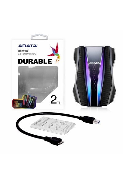 Other ADATA Durable HD770G 2TB USB3.2 Black