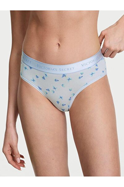 Victoria's Secret Cotton Hiphugger Panties with Logo