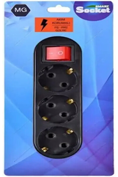 SmartSeller ⚡ Smart Socket Kablosuz Tak-Çalıştır Anahtarlı Priz – Akım Korumalı, Kolay Kullanım 🔌