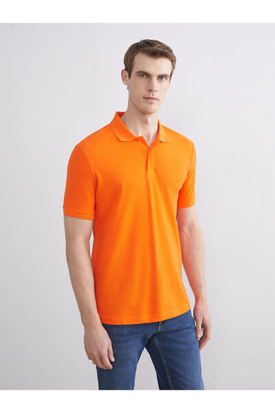 LC Waikiki Tricou pentru bărbați cu mânecă scurtă și guler polo de mărime mare