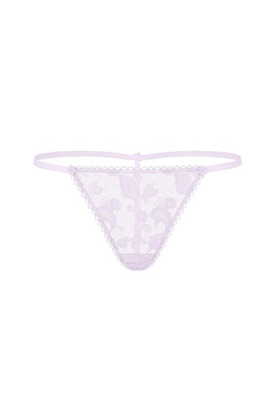 Victoria's Secret Vintage Blossom Embroidered V-String Panties