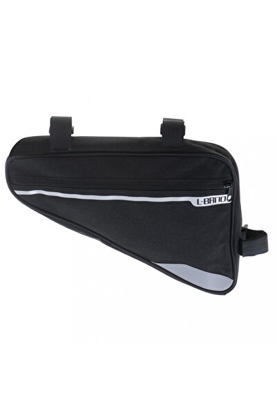 Ikonka Geanta triunghiulara tip borseta pentru bicicleta 30x 5cm Black